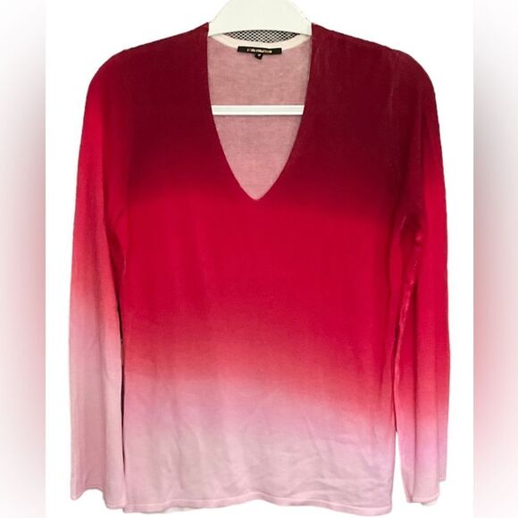 Kobi Halperin Red Tie Dye Sweater M - Picture 1 of 3